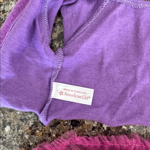 American Girl 2009 Sweet Melody Outfit - Music Tee, Purple Tutu & Sparkly Boots - Picture 6 of 6